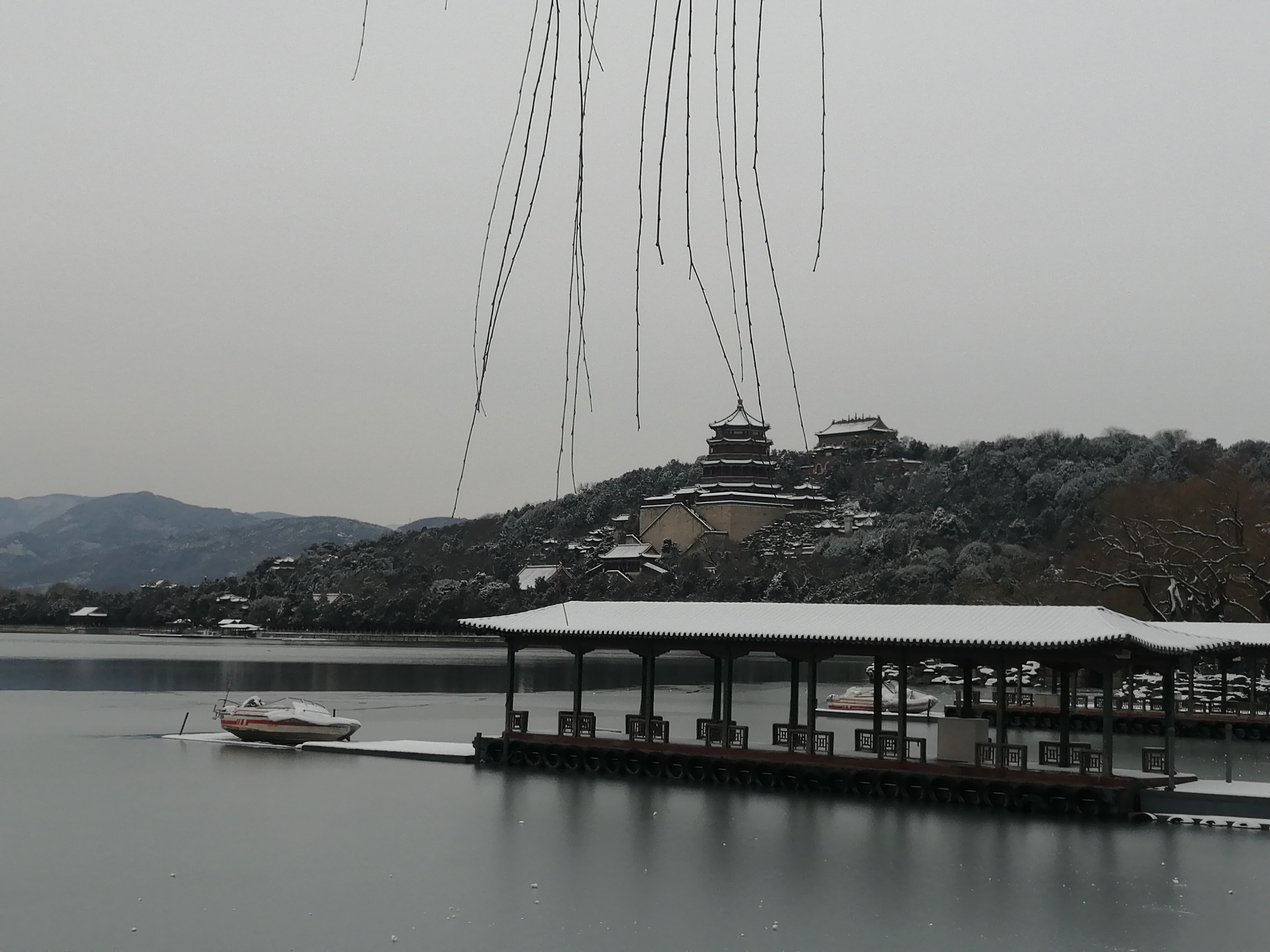 颐和园雪景